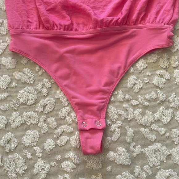Pink Satin Bodysuit 🩷 - Picture 2 of 4